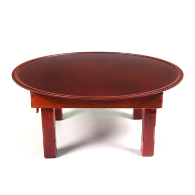 접이식 원형 밥상, 혼합색상, 60cm, 1개