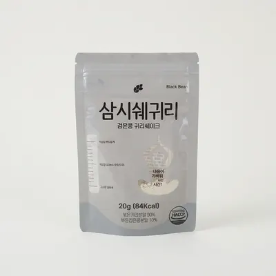 논앤밭위드 삼시쉐귀리 귀리쉐이크, 검은콩, 20g, 1개