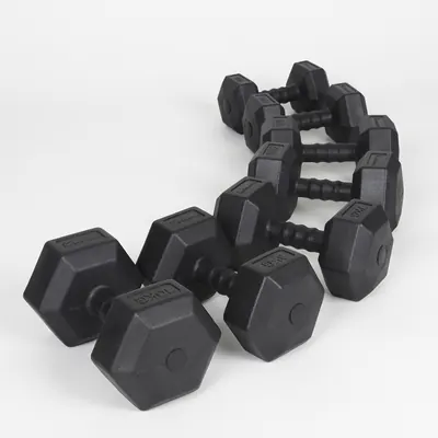 아이워너 맨즈 육각 아령, 4kg, 2개입, 1세트