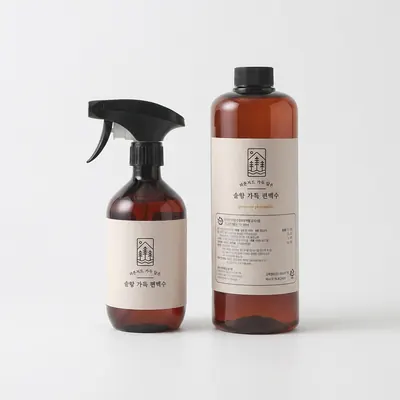 솔향가득 편백수 + 스프레이 공병, 1L, 1개
