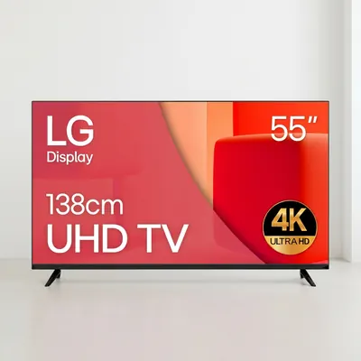와우피프티 UHD LED TV, 55인치, 스탠드형, 방문설치