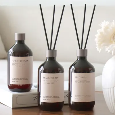 올챌린지 디퓨저, 블랙체리, 500ml, 3개