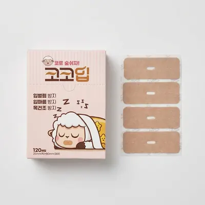 코코입 입벌림방지 테이프, 개방형, 120매, 1개