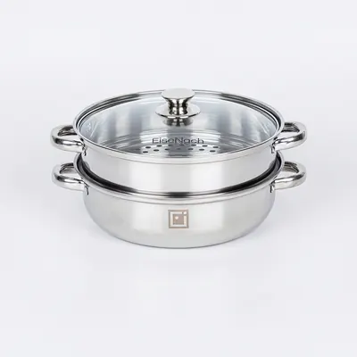 아이제나흐 에센 스테인레스 2단 찜솥, 28cm, 1세트