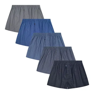 TRY 순면 트렁크 팬티 5종 세트 데일리 편한 속옷 TMT06, 5종세트, 100