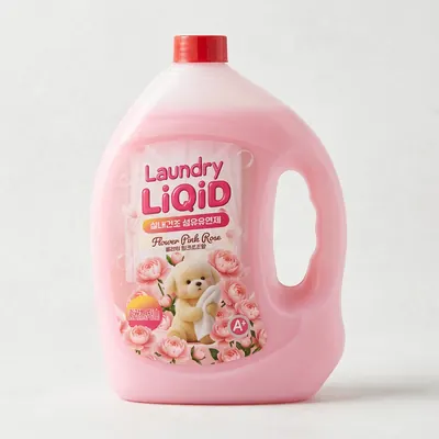 리퀴드 핑크로즈 섬유유연제, 2.5L, 4개