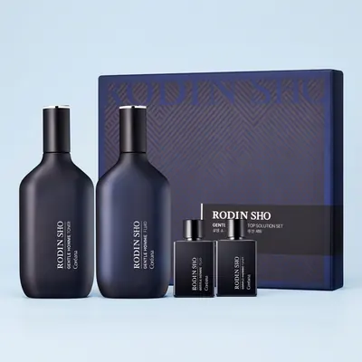 코리아나 로댕 쇼 젠틀 옴므 탑 솔루션 세트, 쇼핑백 증정, 35ml, 2개