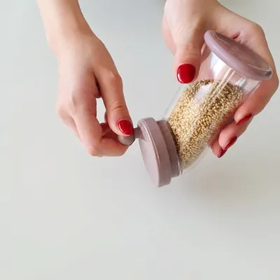 수동 깨갈이 그라인더, 핑크, 100ml, 1개