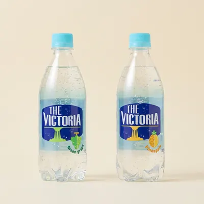 더 빅토리아, 청포도 500ml 20개 + 파인애플 500ml 20개, 40개