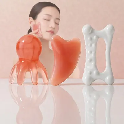 괄사 마사지 3종, 1세트