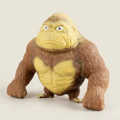 Bookaz 킹콩 고릴라 말랑이, 15cm, 1개