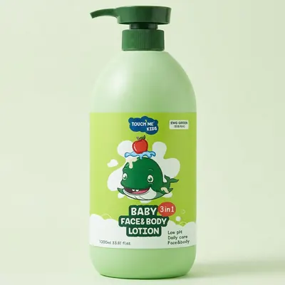터치미 키즈 베이비 페이스&바디 로션, 1000ml, 1개