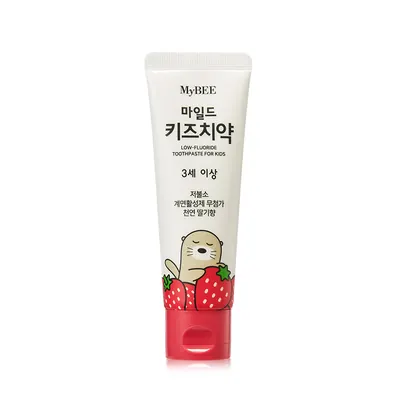 마이비 마일드 키즈치약, 딸기향, 100g, 3개