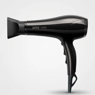 파테크 2400W 헤어드라이어, PD-M2900, 블랙, 1개