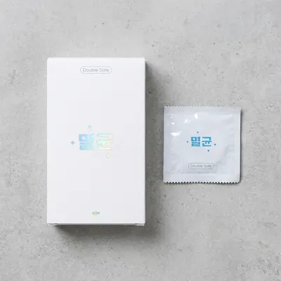 더블세이프 초박형 멸균콘돔, 30P, 1팩