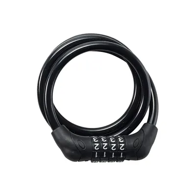 삼천리자전거 4자리 번호변경형 자전거 자물쇠 SL160, 소, 블랙, 1개