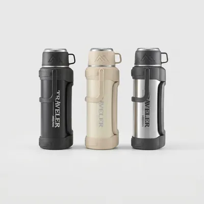 코코리브 대용량 보온보냉병, 스틸, 1600ml, 1개