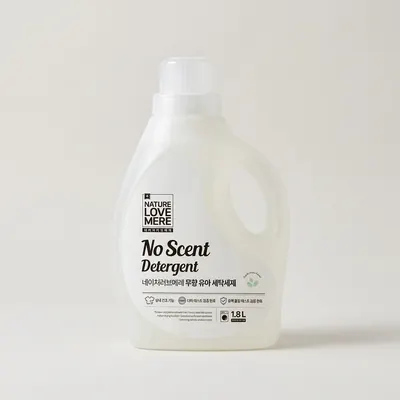 네이쳐러브메레 유아 세탁세제, 무향, 1.8L, 2개