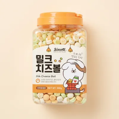 비스코티 강아지 비스켓, 밀크&치즈&올리고당, 800g, 1개