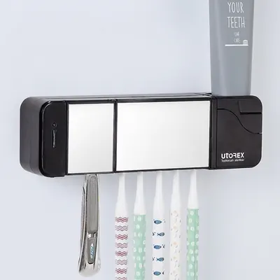유토렉스 칫솔건조살균기 UTC-5400B, 화이트, 1개