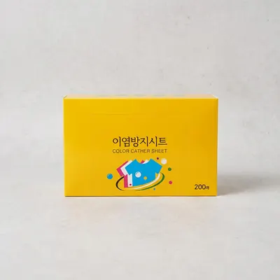 가성비가브랜드다 이염방지 세탁시트, 200매, 1개