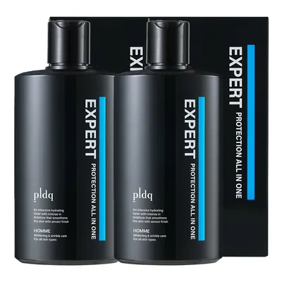 Pldq 남성 스킨케어 엑스퍼트 올인원 에센스, 200ml, 1+1 구성, 총 2개