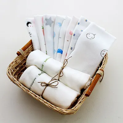 무루, 대나무 거즈 손수건 치카치카용, 20개 + 순면 가제 손수건, 별자리, 20개, 1세트