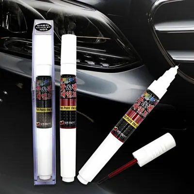 대영케미칼 붓펜 카페인트, 투명페인트, 8g, 1개