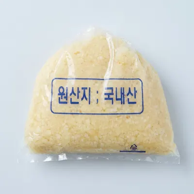 국내산 다진마늘, 당일제조, 당일발송, 1kg, 1개