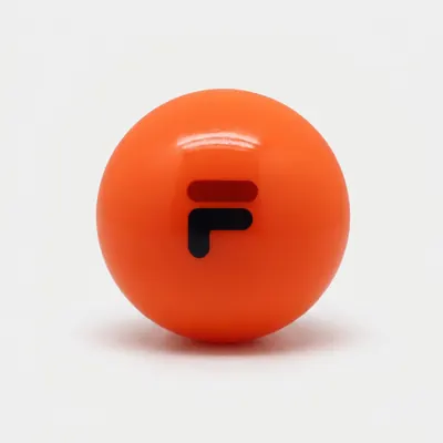 휠라 베이직 파크골프공(2피스), 오렌지, 1개