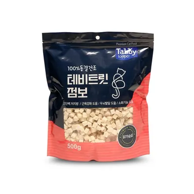 고양이 간식 테비 동결건조 점보 트릿, 500g, 1P