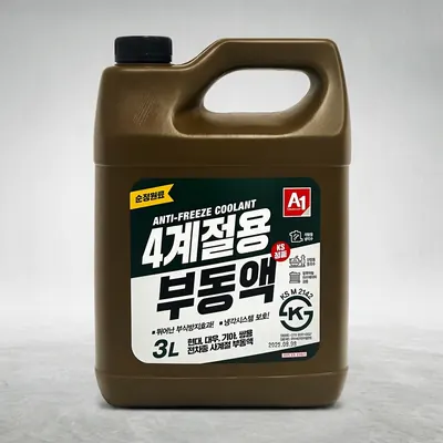 에이원 4계절용 냉각수 부동액, 녹색, 3L, 1개