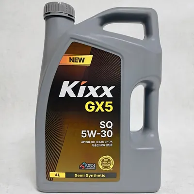 킥스 GX5 엔진오일, 5W30, 4L, 1개
