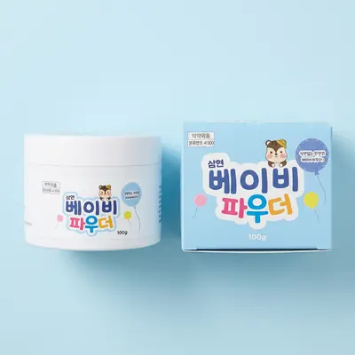 삼현 베이비파우더, 100g, 2개