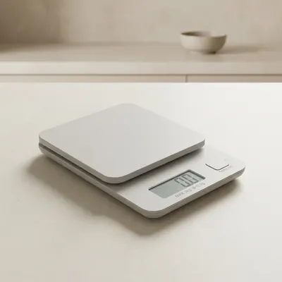 그라모 사료측정저울, 화이트, 3kg, K83, 1개