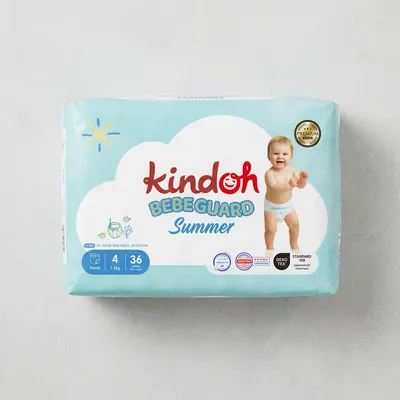 킨도 베베가드 썸머 팬티형 기저귀, 남여공용, 4단계, 108개입
