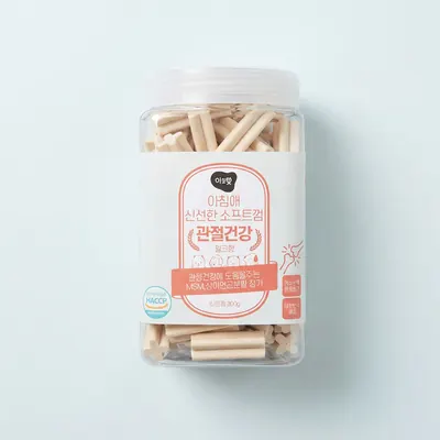 아침애 신선한 가수분해 소프트껌, 관절건강, 300g, 1개