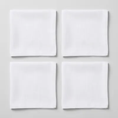 한스네이처 손수건 35x35, 오가닉 순면 가제, 10매