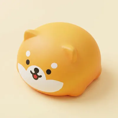 도도앤뉴 볼빵빵 시바떡 말랑이 클레이 모찌 주물럭 촉감놀이 장난감, 볼빵빵 시바떡(색상랜덤), 2개