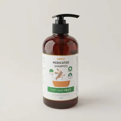 쏘아베 강아지 메디케어 이치캄 샴푸, 400ml, 1개