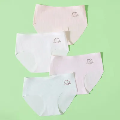 조이멀티 미야오심리스 삼각 팬티, 여아, 4종세트, L(120), 1개