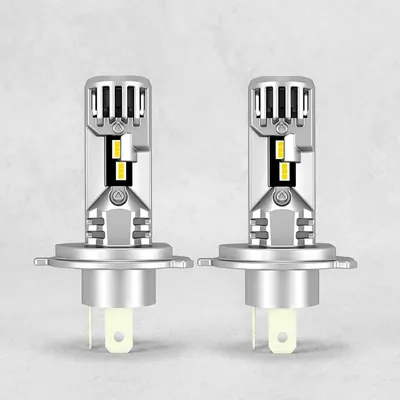 LUXFIGHTER Q36 LED 헤드램프 전조등 전구, 대형 화물차 덤프 트럭 버스 트레일러 전용, 24V, H4, 1세트