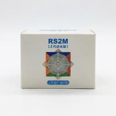 MoYu 2x2 입문용 선수용 자석 큐브 RS2M Evolution, 1개
