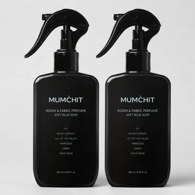 멈칫 섬유향수, 소프트블루솝, 250ml, 2개