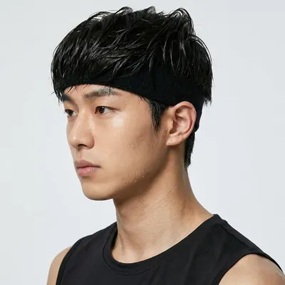 디포아 스포츠 헤어밴드, 그레이, FREE, 4개