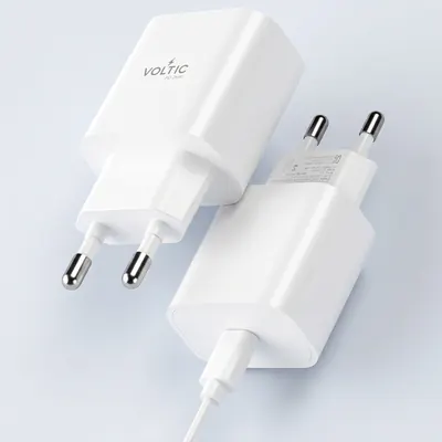 볼틱 파워 25W C타입 초고속 충전기, 화이트, 1개
