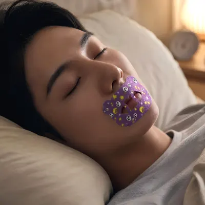 몽온 입벌림 방지 테이프 편안한 수면용, 60매, 1개