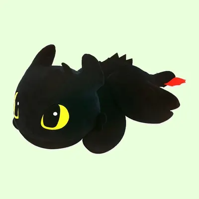 투슬리스 라잉 드래곤 길들이기 인형, 대형, 60cm, 1개