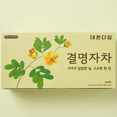 대한다업 볶은 결명자차, 대용량, 100개입, 1개