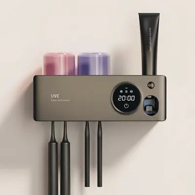닥터하르 칫솔살균기 4구, 화이트, 1개